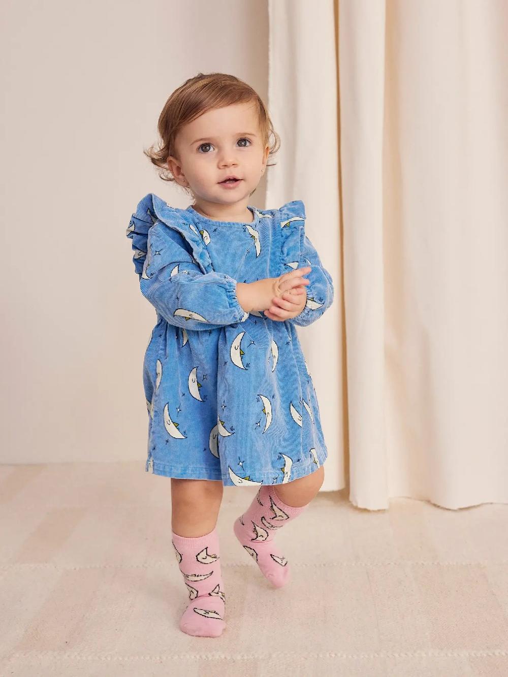 Bobo choses Beneath The Moon all over micro corduroy dress