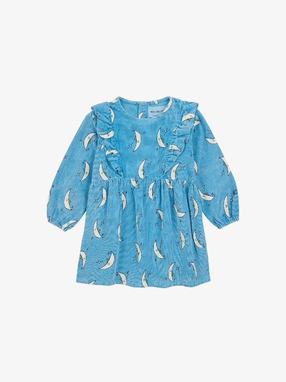 Bobo choses Beneath The Moon all over micro corduroy dress Últimos 3 días