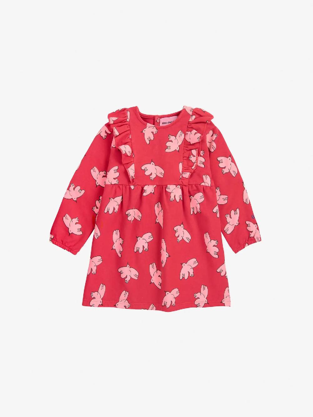 Bobo choses Freedom Bird all over ruffle dress Últimos 2 días