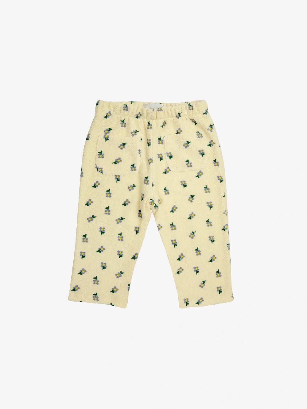 Bobo choses Pansy Flower all over straight jogging pants Limitado a 3 días