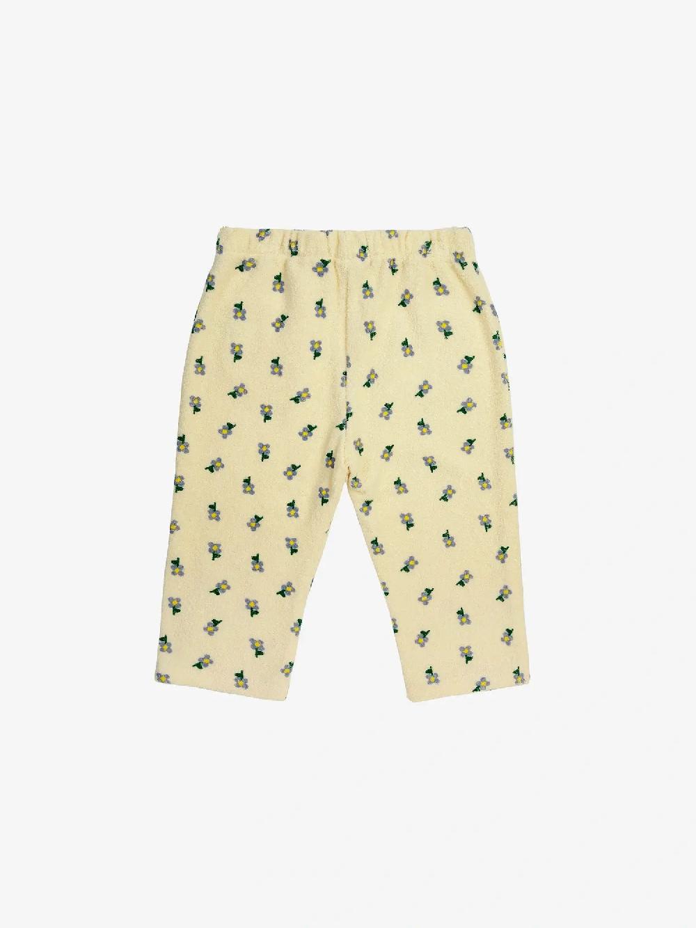 Bobo choses Pansy Flower all over straight jogging pants Limitado a 3 días