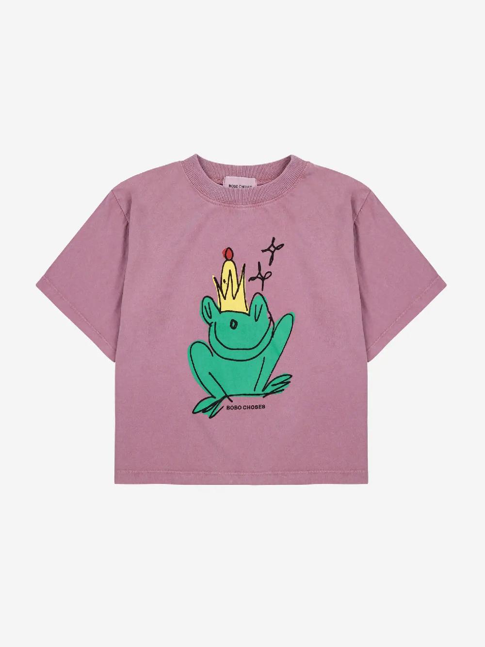 Bobo choses Enchanted Frog short sleeve T-shirt Precio ultrabajo