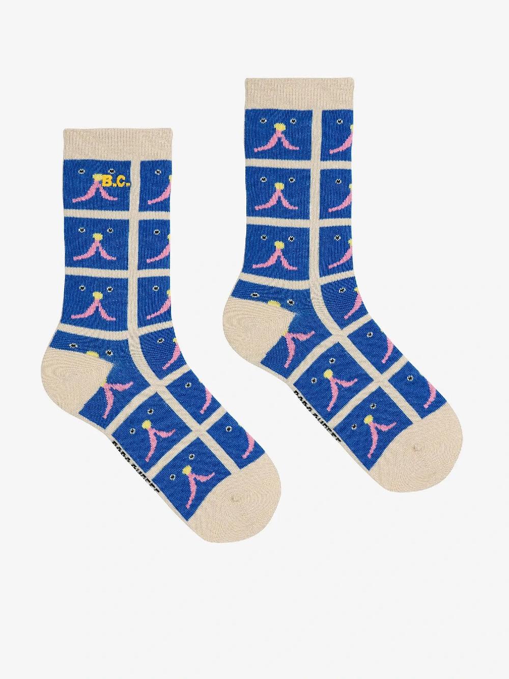 Bobo choses Funny Face all over long socks