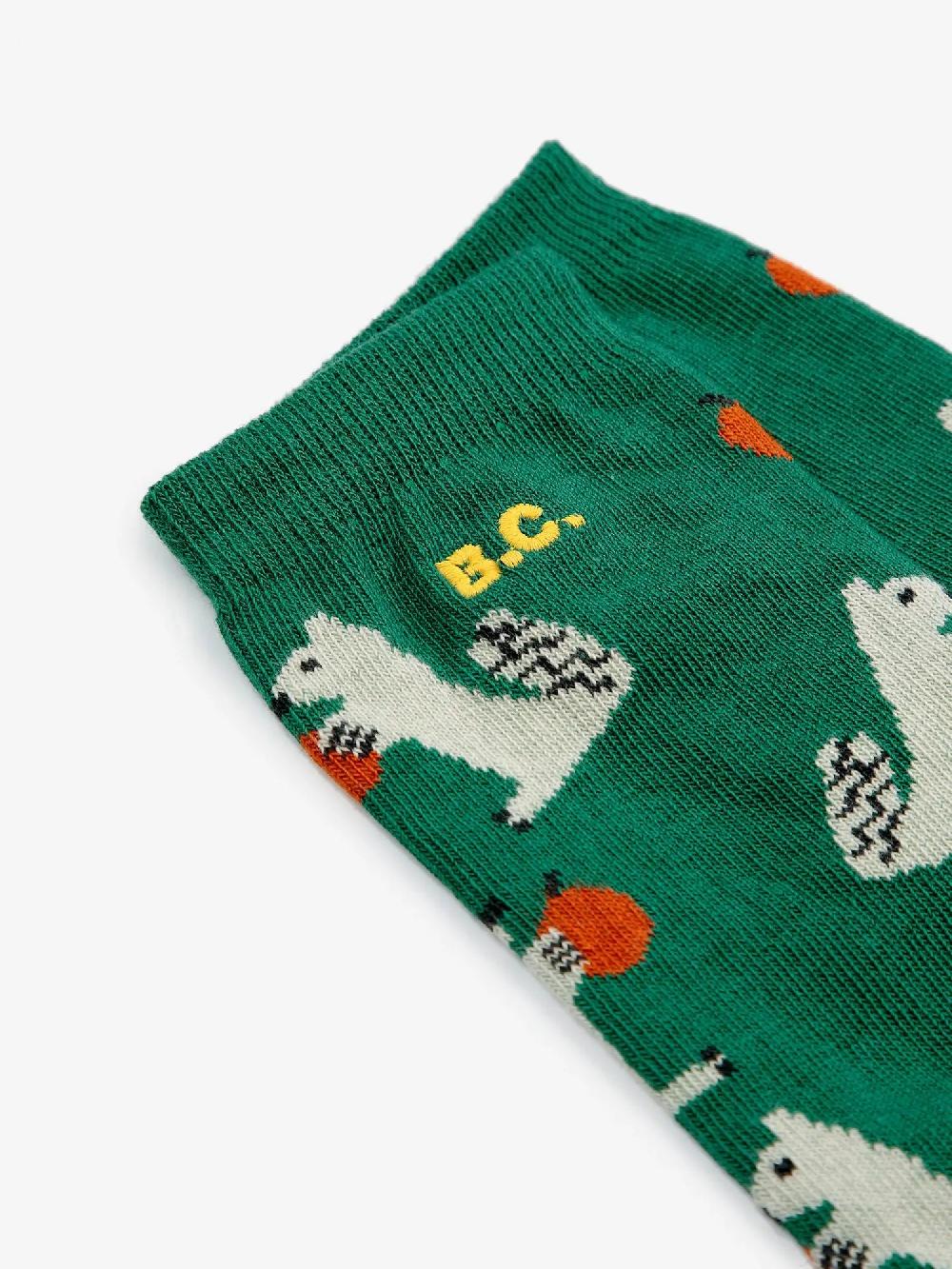 Bobo choses Hungry Squirrel all over long socks Rebajas