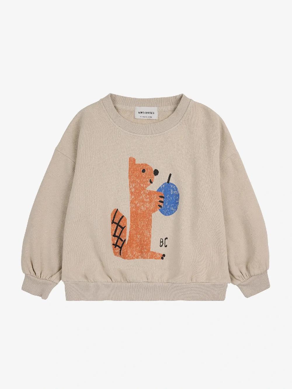 Bobo choses Hungry Squirrel sweatshirt Gran oferta