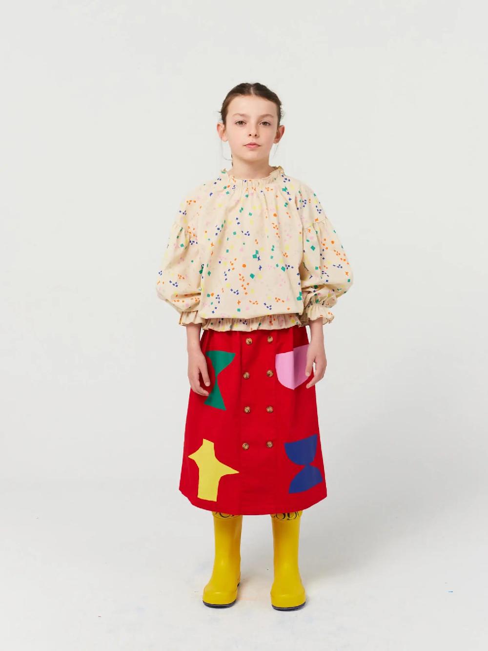 Bobo choses Sparkles all over woven blouse Limitado a 3 días