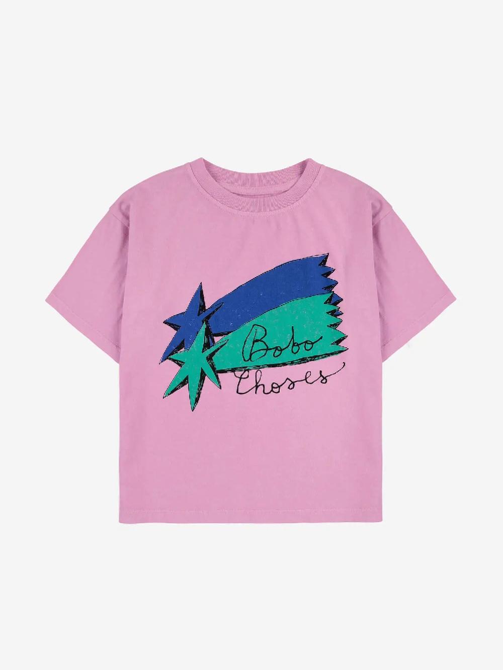 Bobo choses Shooting stars short sleeve T-shirt Última moda