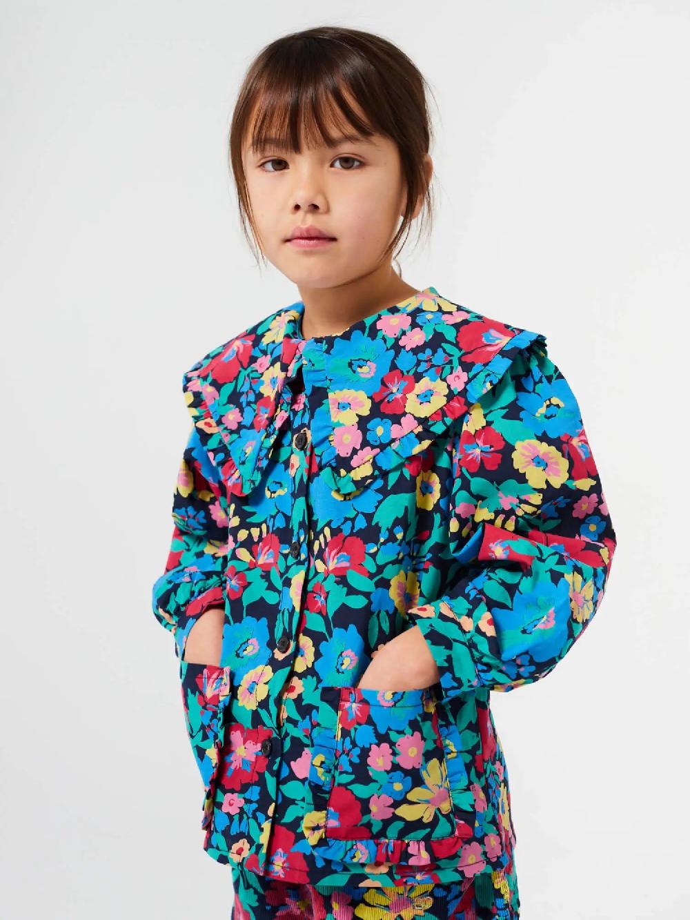 Bobo choses Flowers all over woven blouse Descuento por venta flash