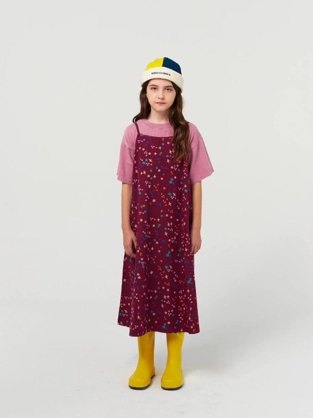 Bobo choses Sparkles all over strap woven dress Ofertas de temporada
