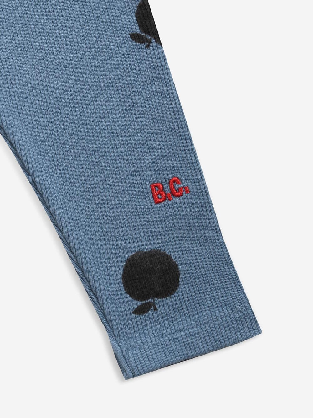Bobo choses Poma allover blue baby leggings Rebajas de fábrica