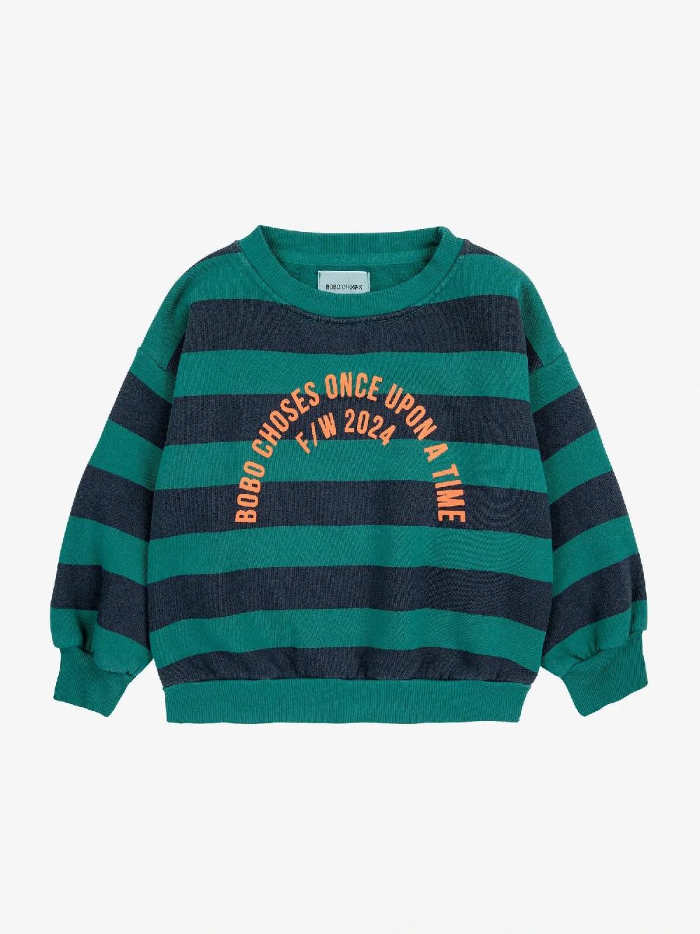 Bobo choses Bobo Circle stripes sweatshirt Los más vendidos