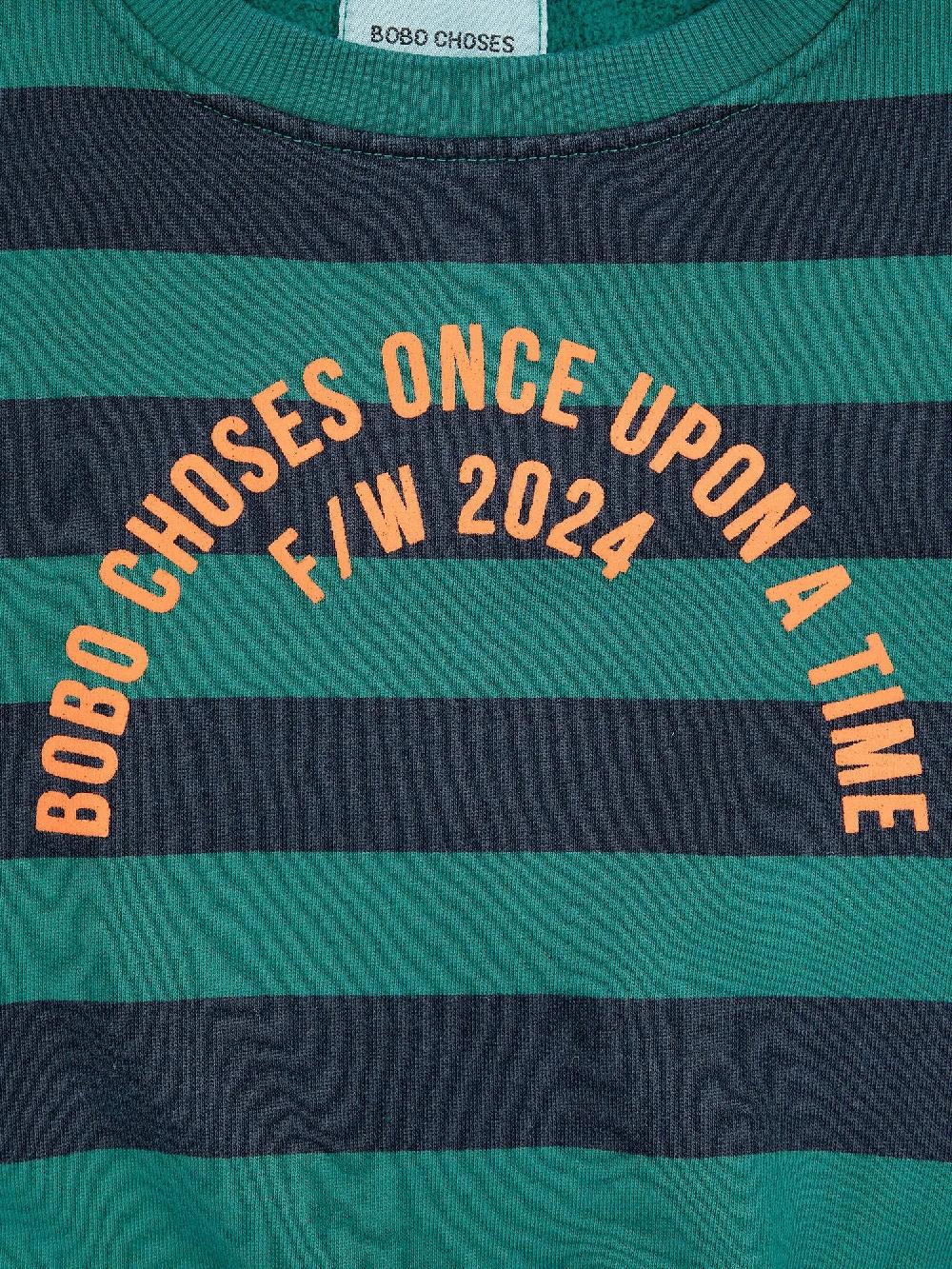 Bobo choses Bobo Circle stripes sweatshirt Los más vendidos