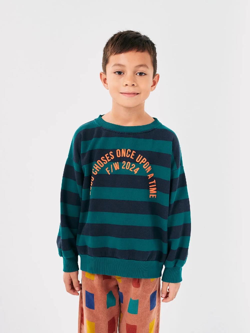 Bobo choses Bobo Circle stripes sweatshirt Los más vendidos