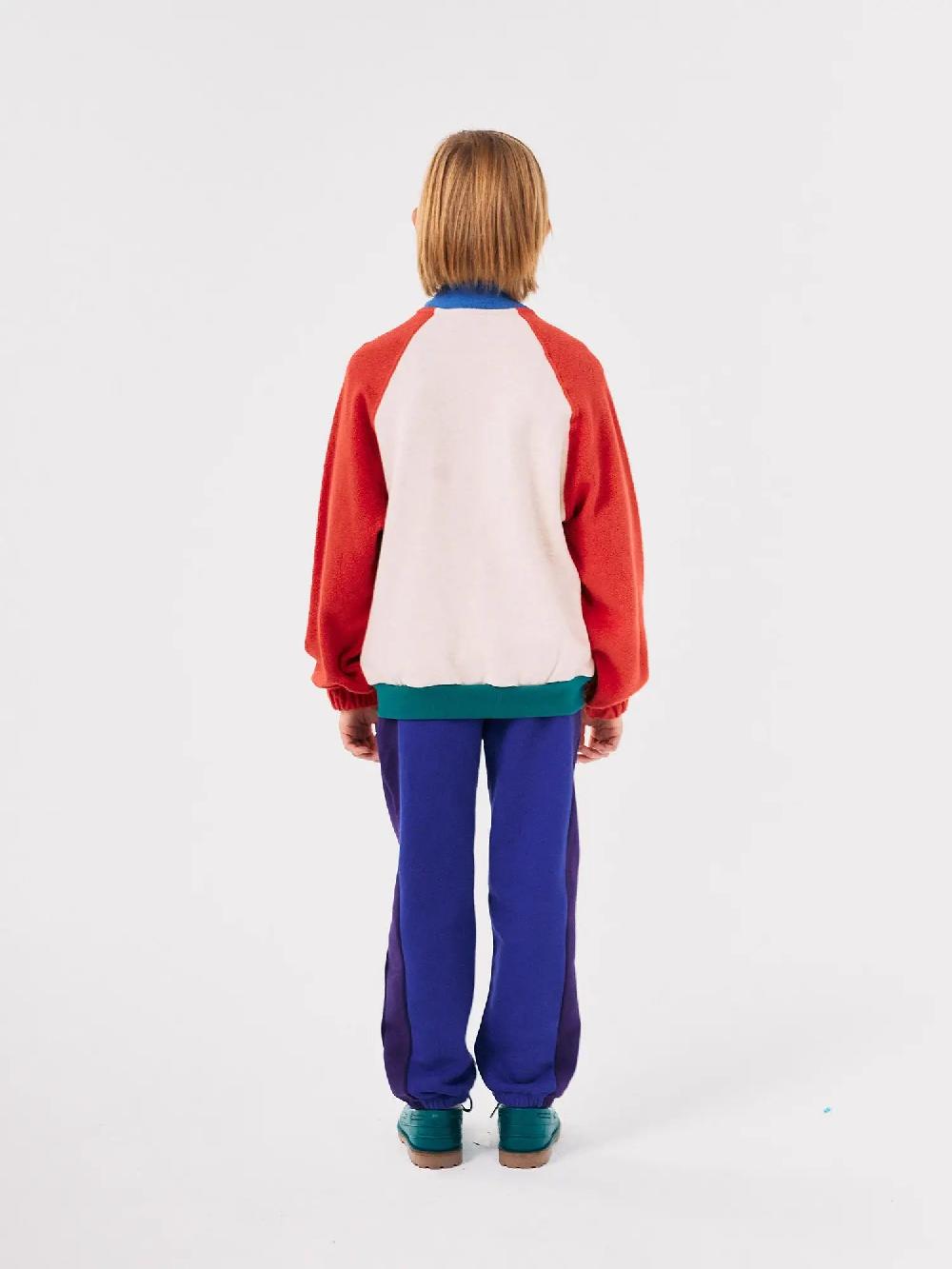 Bobo choses B.C vintage color block zipped sweatshirt Descuento