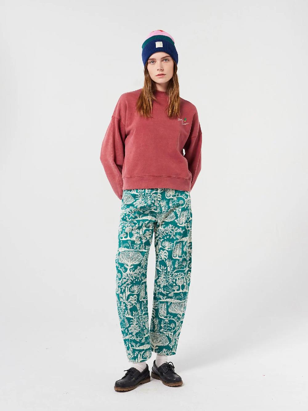 Bobo choses Bobo Choses embroidery mock-neck sweatshirt Tienda