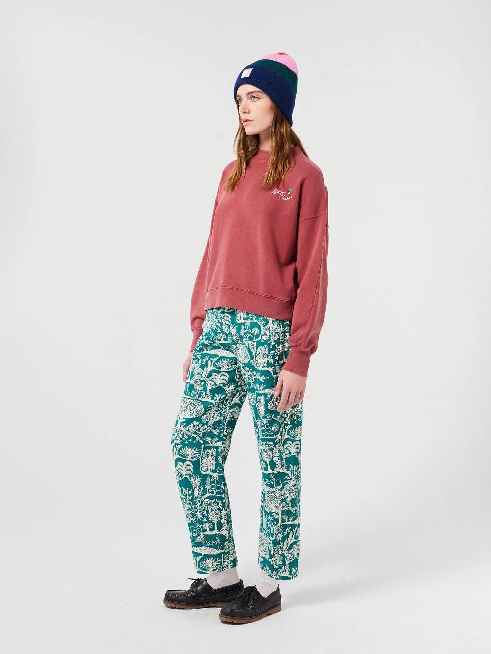 Bobo choses Bobo Choses embroidery mock-neck sweatshirt Tienda