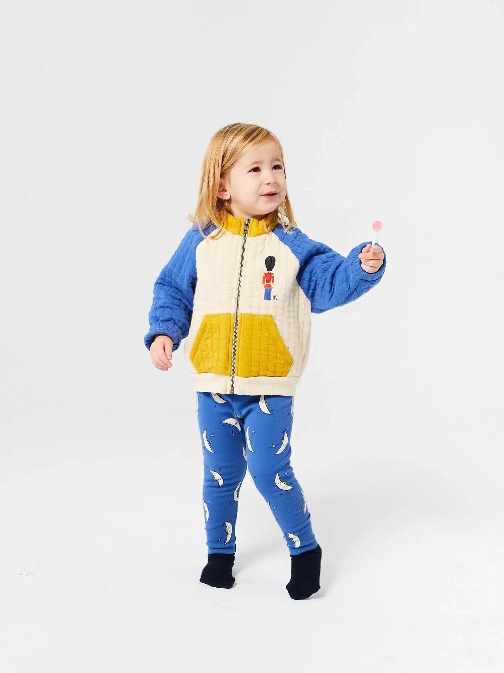 Bobo choses Little Tin Soldier quilted zipped sweatshirt Liquidación