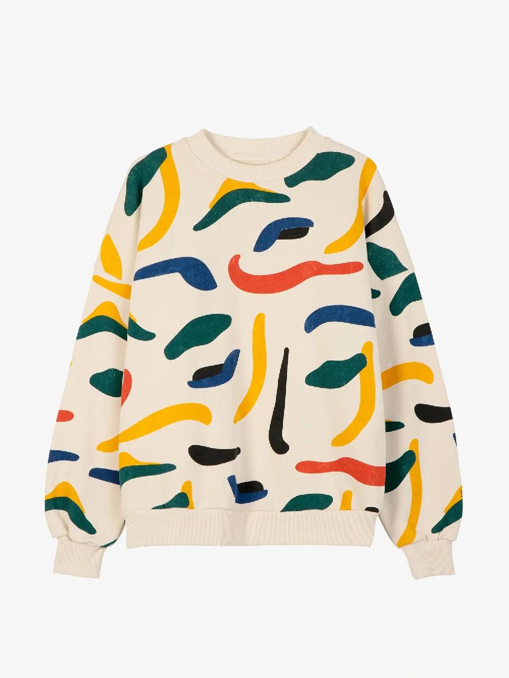 Bobo choses Brushstrokes printed sweatshirt Liquidación