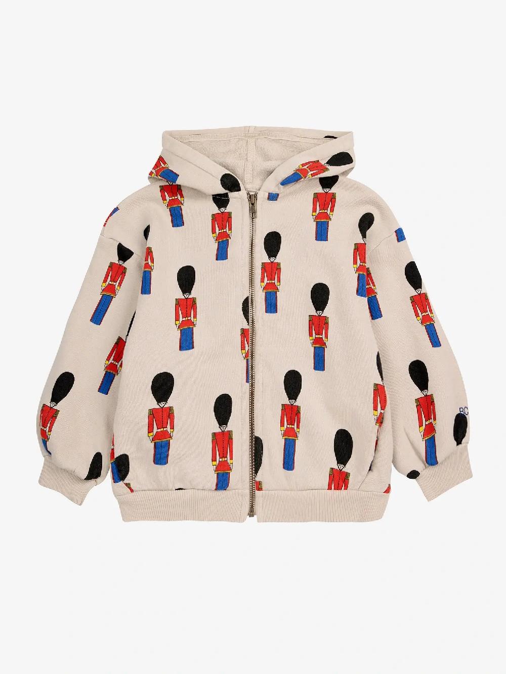 Bobo choses Little Tin Soldiers all over zipped hoodie Envío internacional gratuito