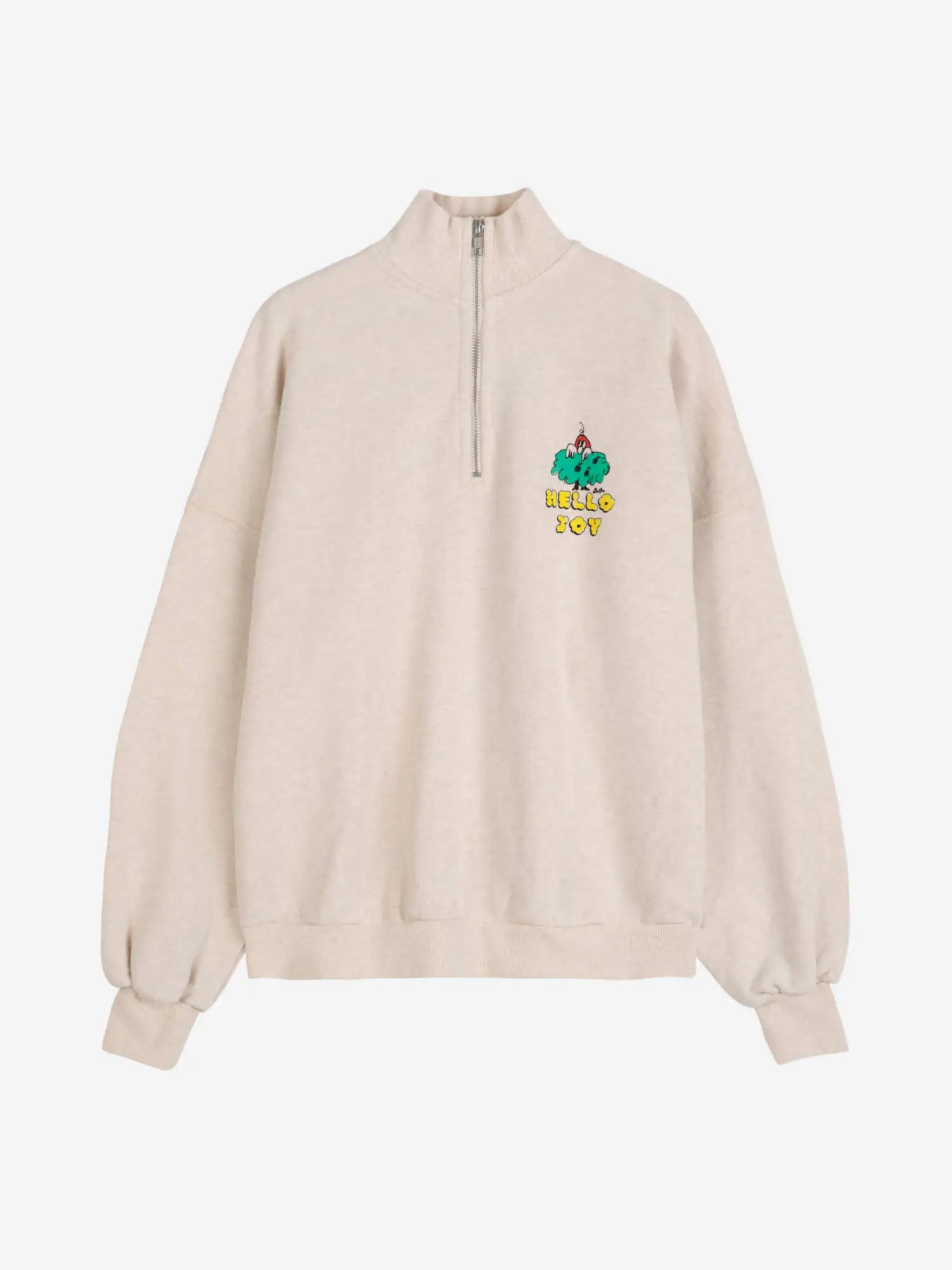 Bobo choses Logo zipper relaxed sweatshirt Precios de Black Friday