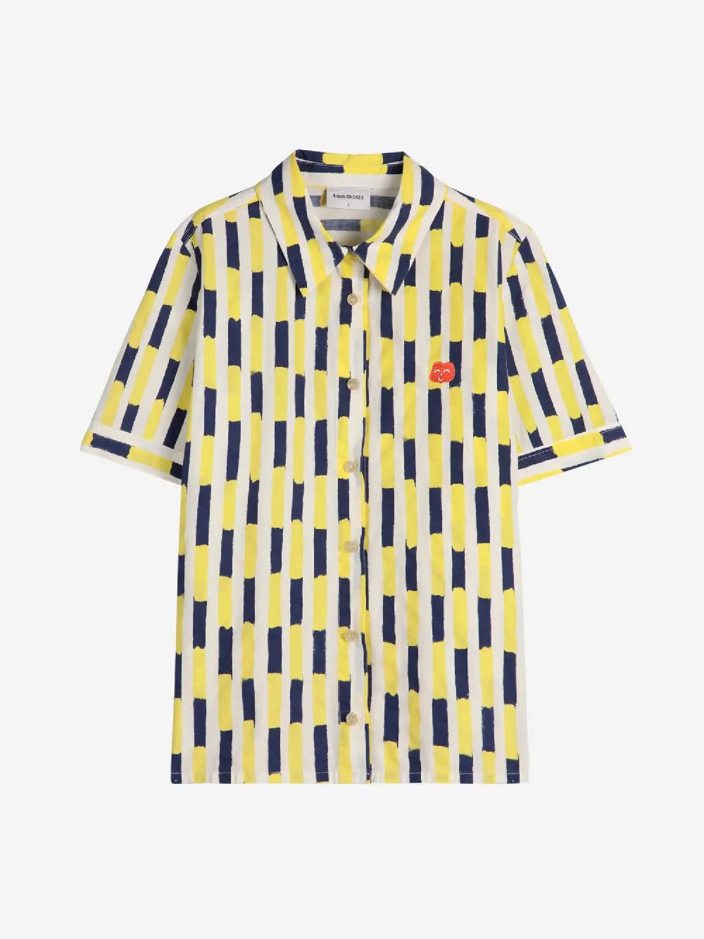 Bobo choses Brush Strokes print fitted shirt Libre de impuestos
