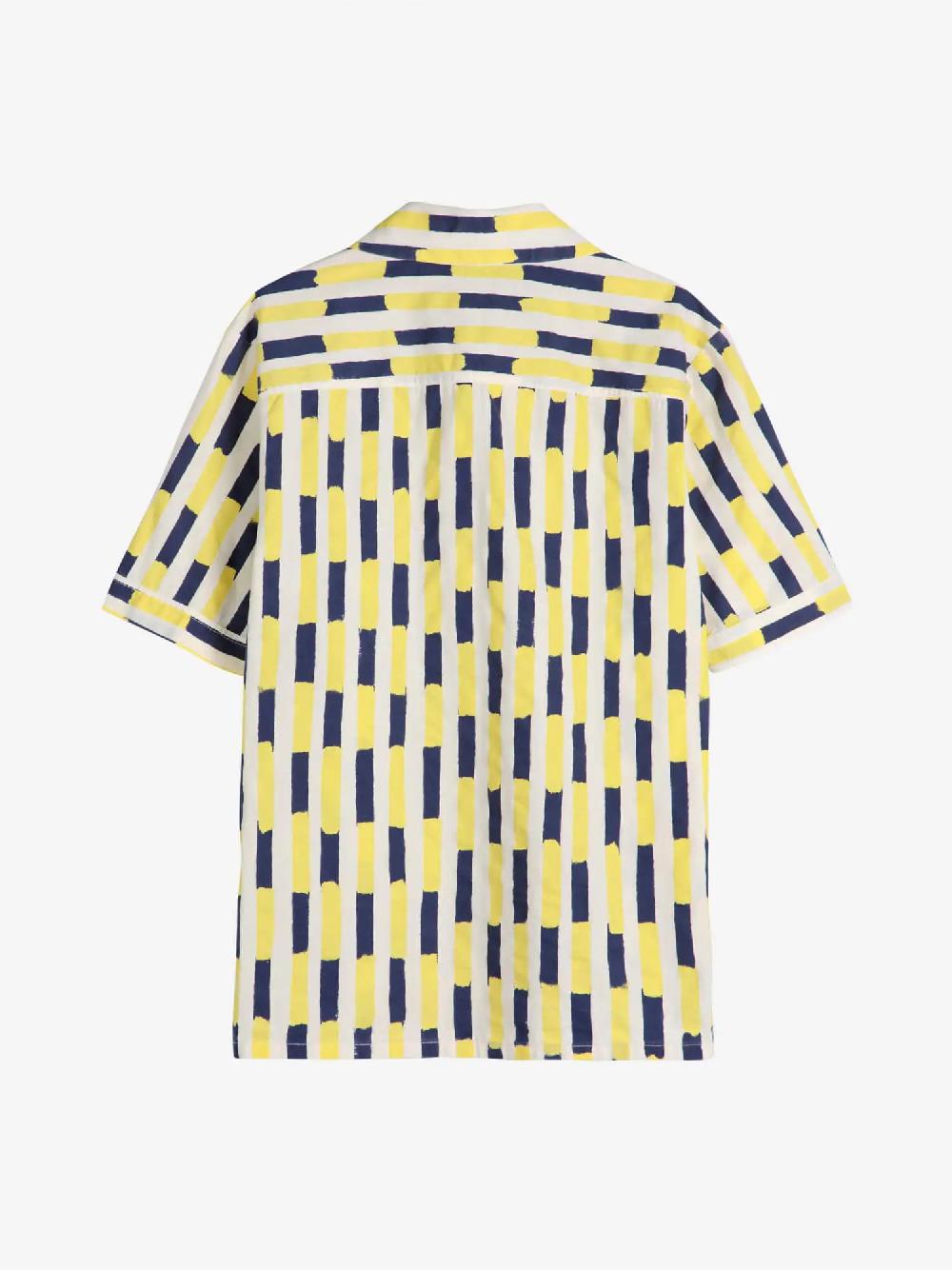 Bobo choses Brush Strokes print fitted shirt Libre de impuestos