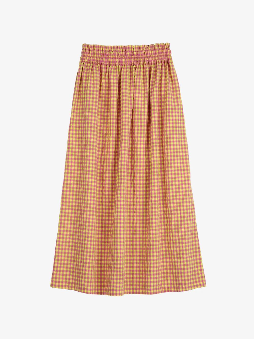 Bobo choses Vichy evasé skirt Oferta exclusiva