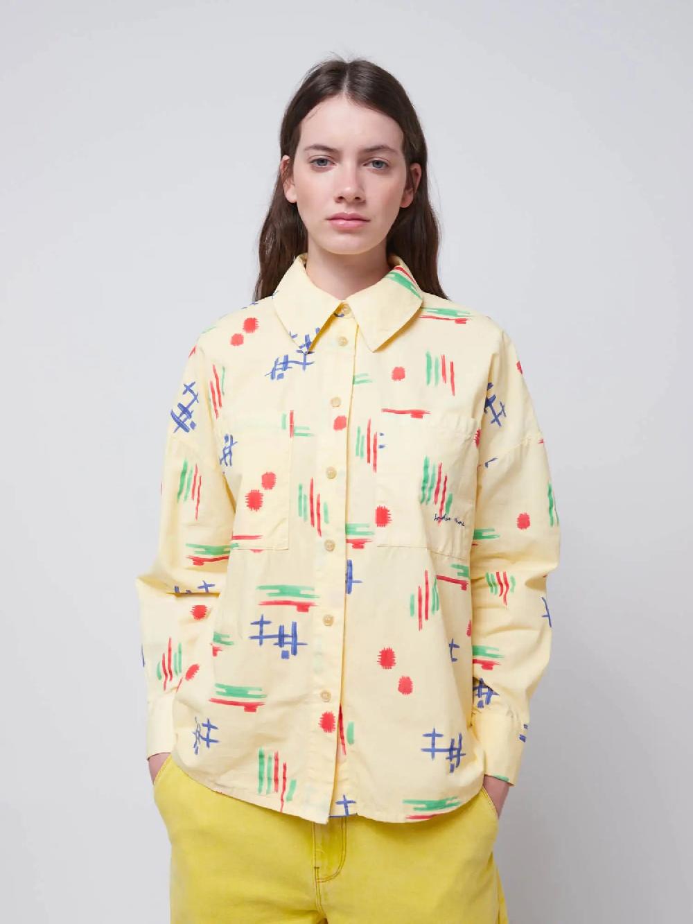 Bobo choses Multicolor print relaxed shirt
