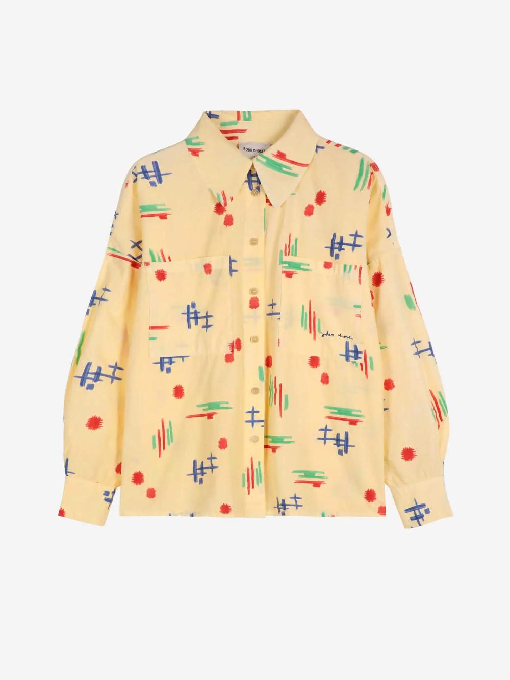 Bobo choses Multicolor print relaxed shirt Descuento por venta flash