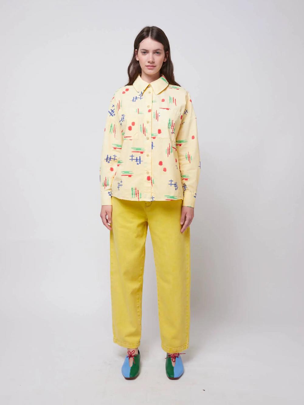 Bobo choses Multicolor print relaxed shirt Descuento por venta flash