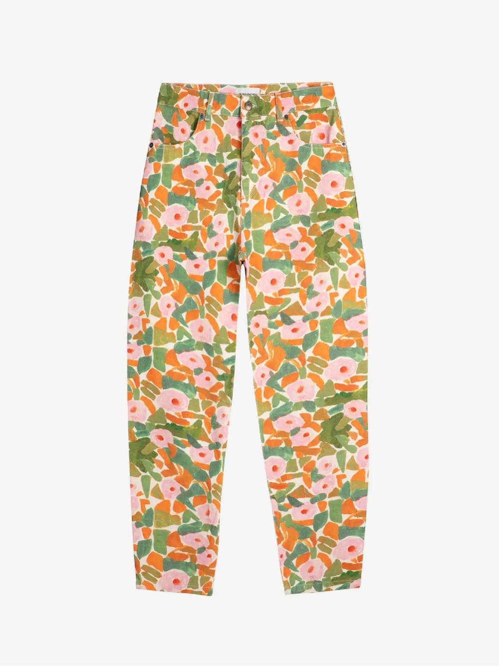 Bobo choses Floral print high waist jeans Ofertas de temporada