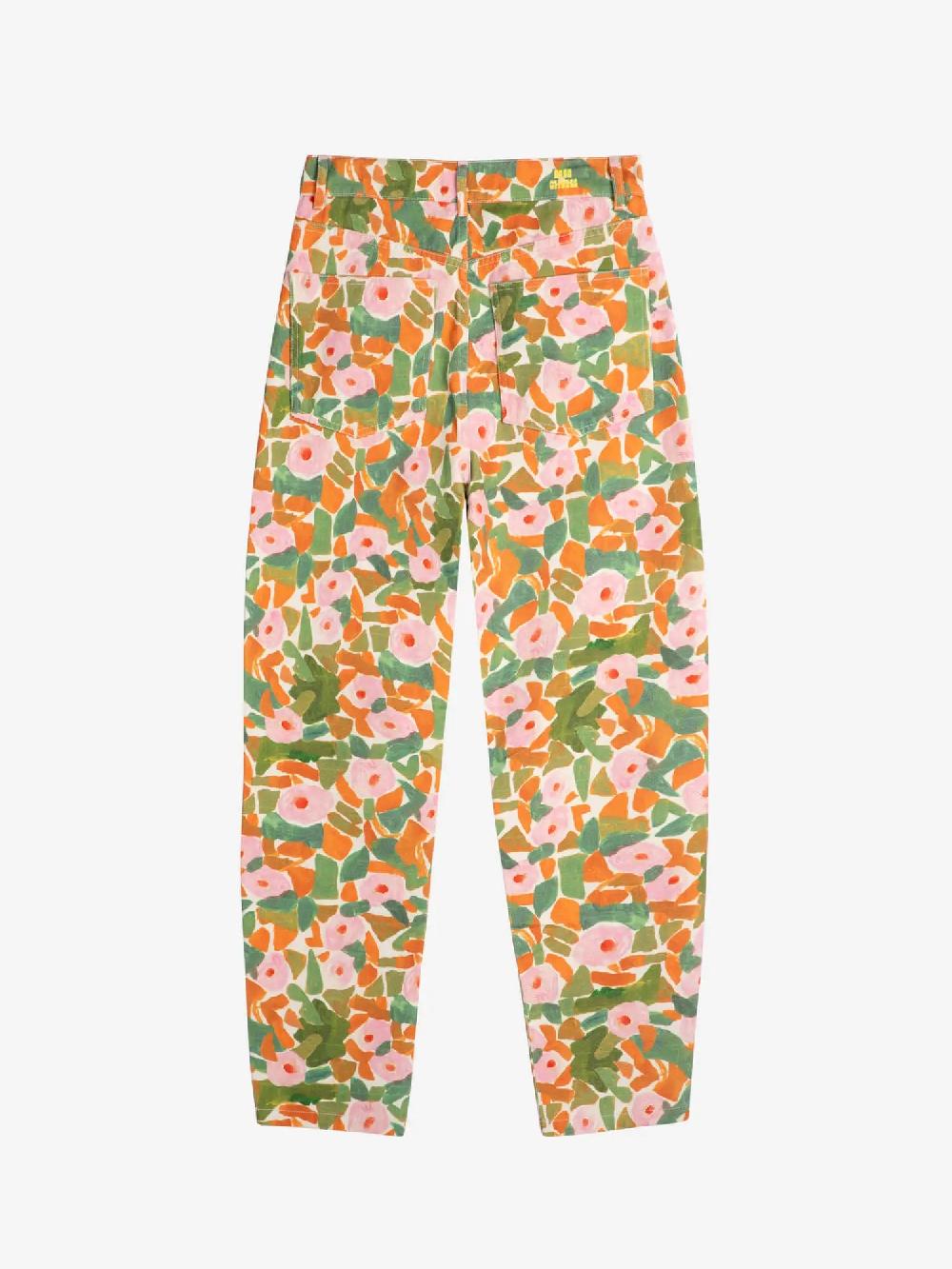 Bobo choses Floral print high waist jeans Ofertas de temporada