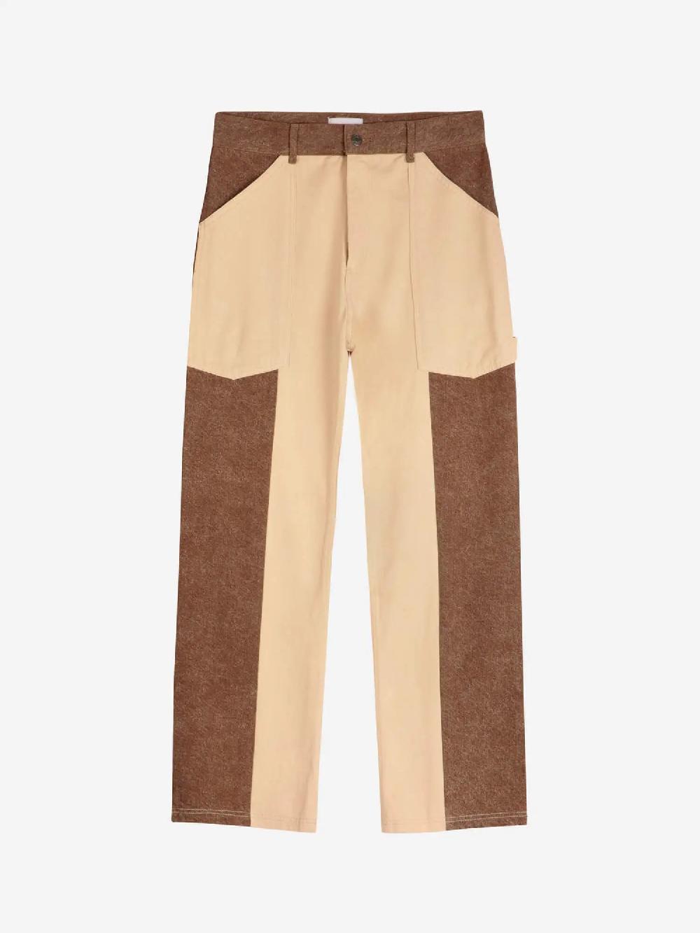 Bobo choses Color block relaxed jeans Ofertas especiales
