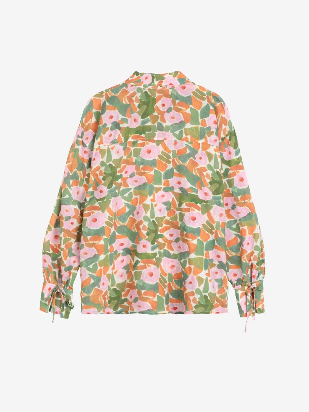 Bobo choses Floral print relaxed shirt 2025