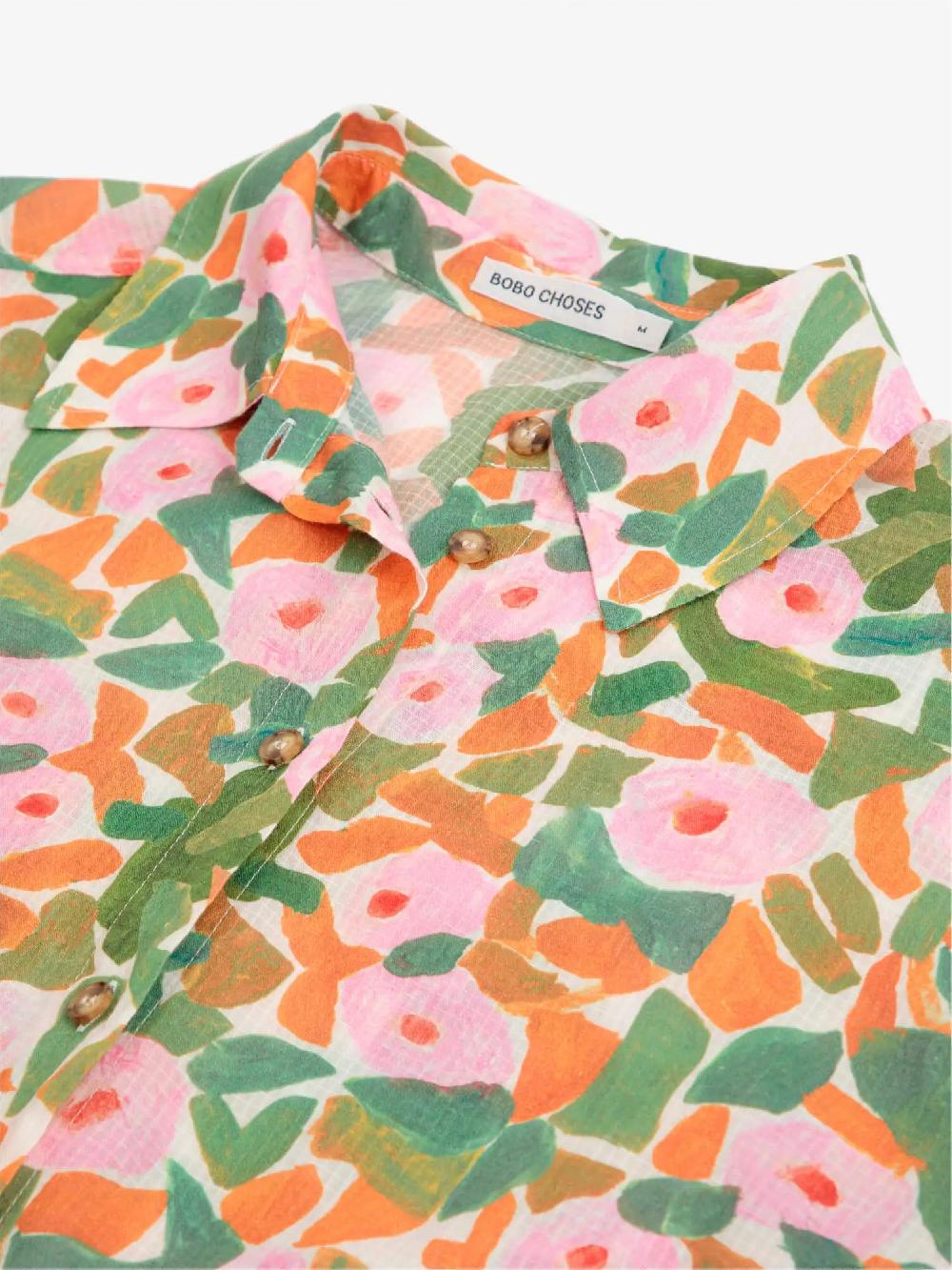Bobo choses Floral print relaxed shirt 2025