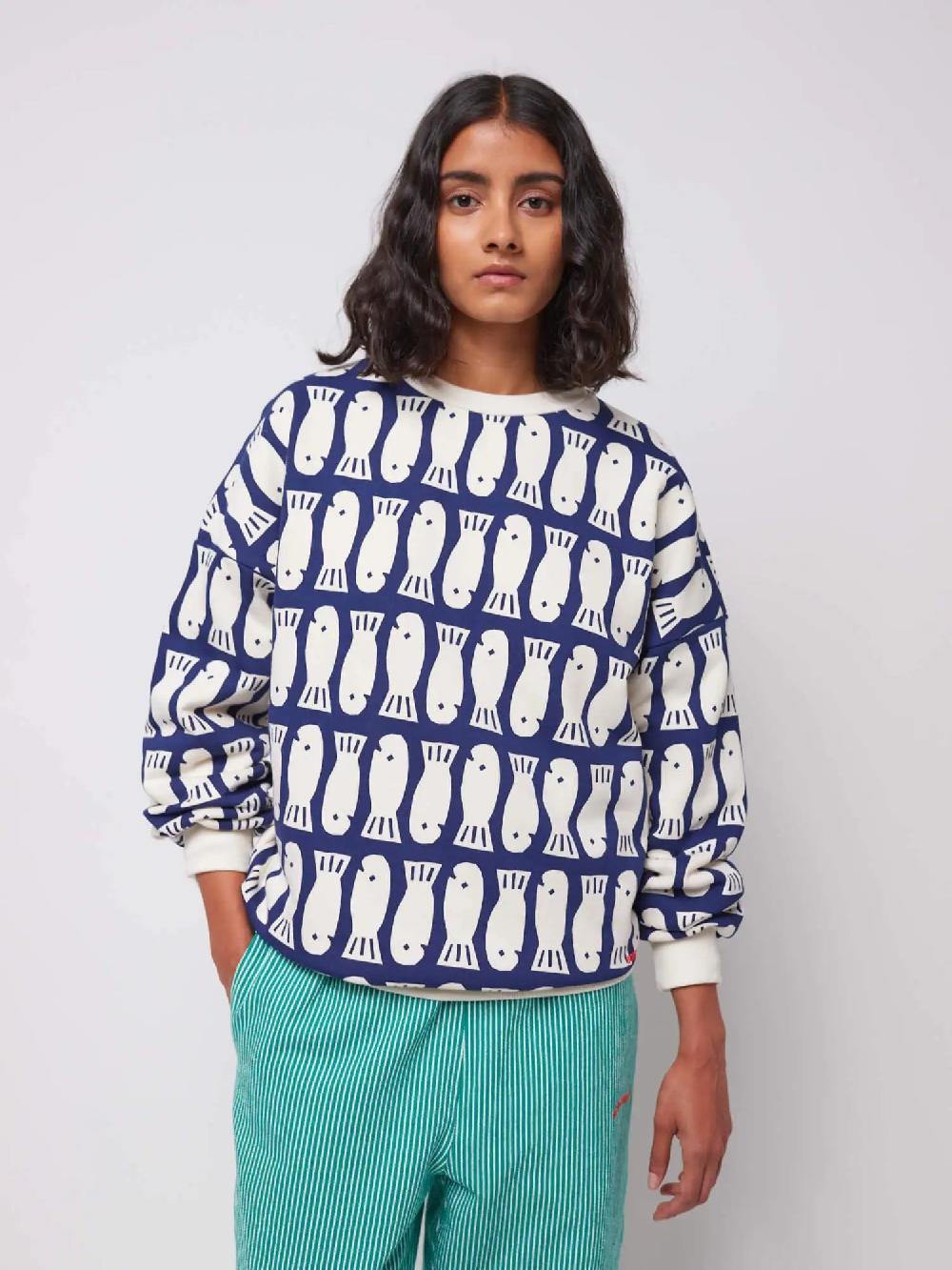Bobo choses Lucky Fish relaxed sweatshirt Outlet online