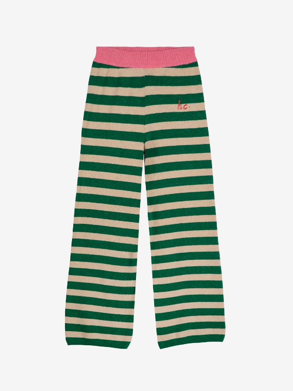 Bobo choses BC stripes knitted pants Descuento