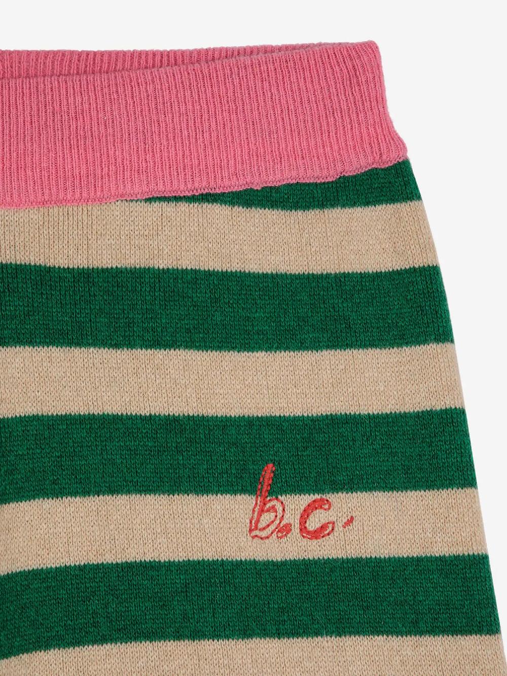 Bobo choses BC stripes knitted pants Descuento