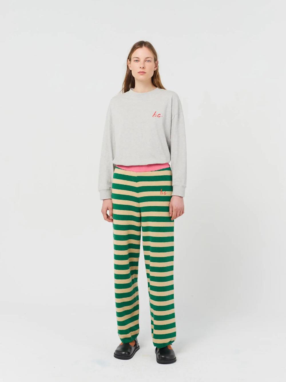 Bobo choses BC stripes knitted pants Descuento