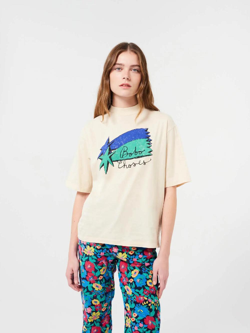 Bobo choses Shooting stars mock-neck T-shirt Tienda
