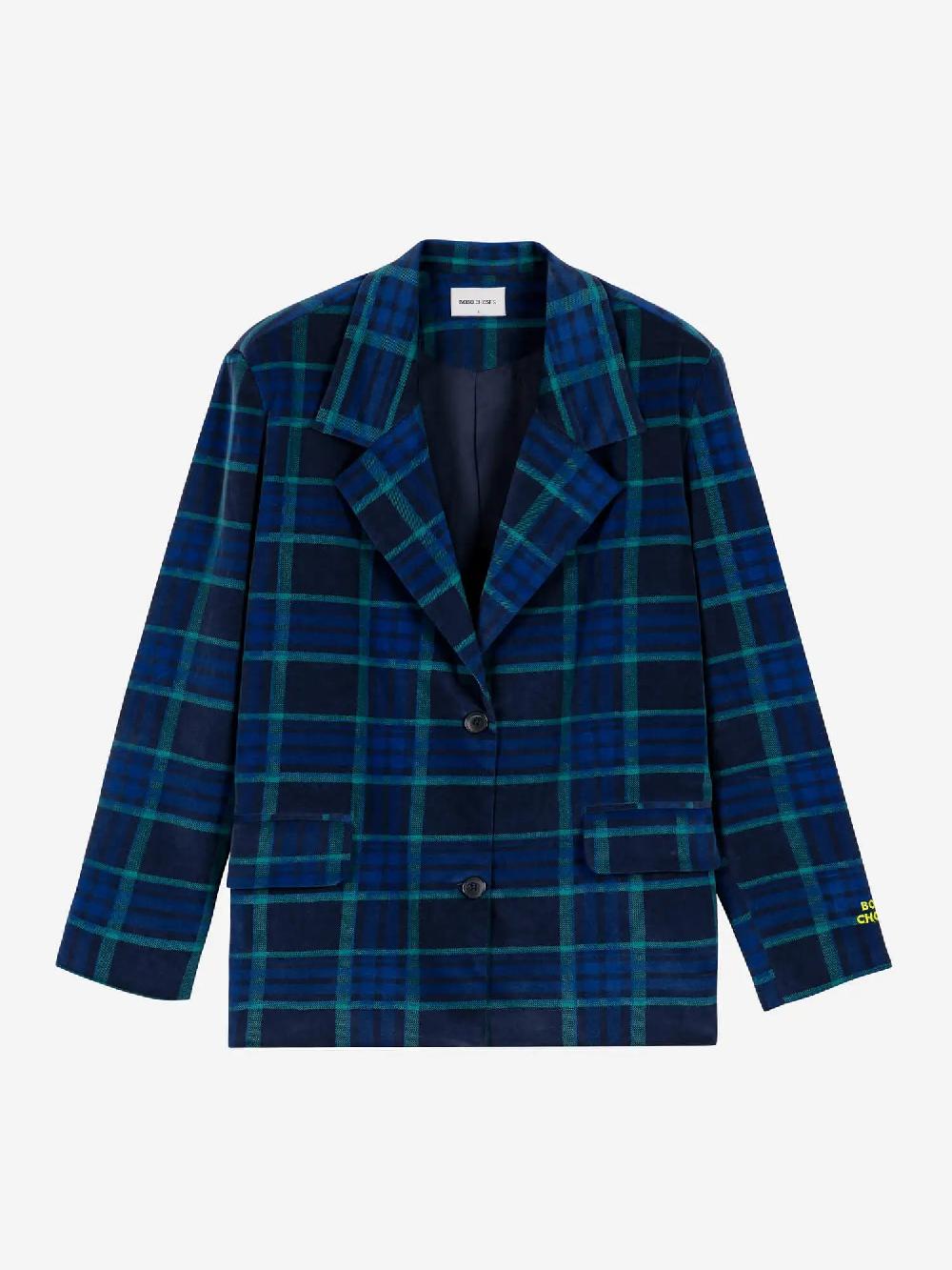 Bobo choses Multicolour check velvet blazer Rebajas top