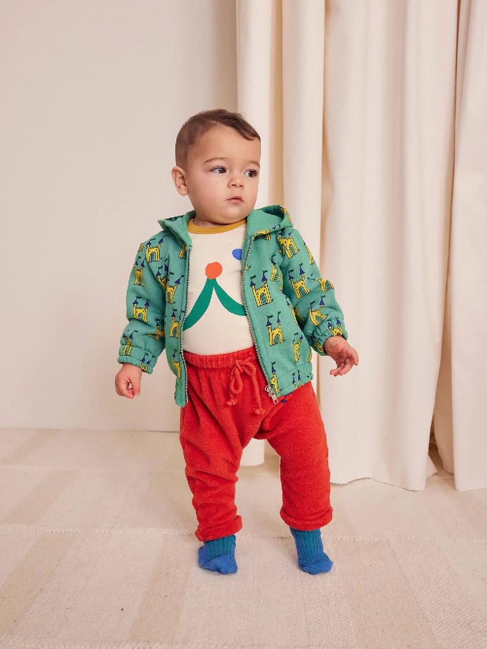 Bobo choses Faraway Castle all over zipped sweatshirt Solo hoy