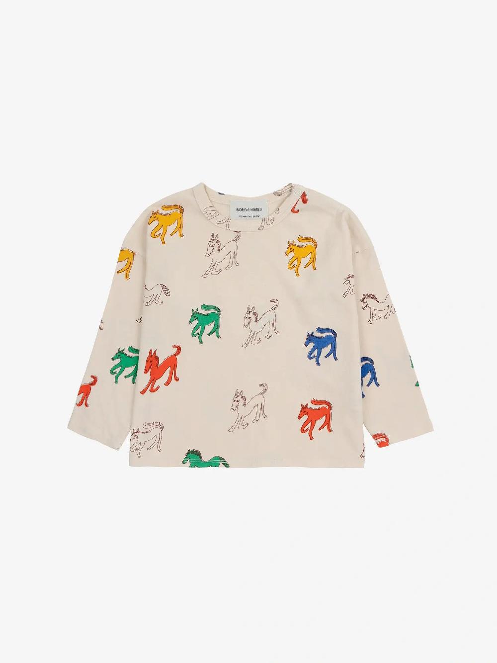 Bobo choses Wonder Horse all over T-shirt Oferta especial de fábrica