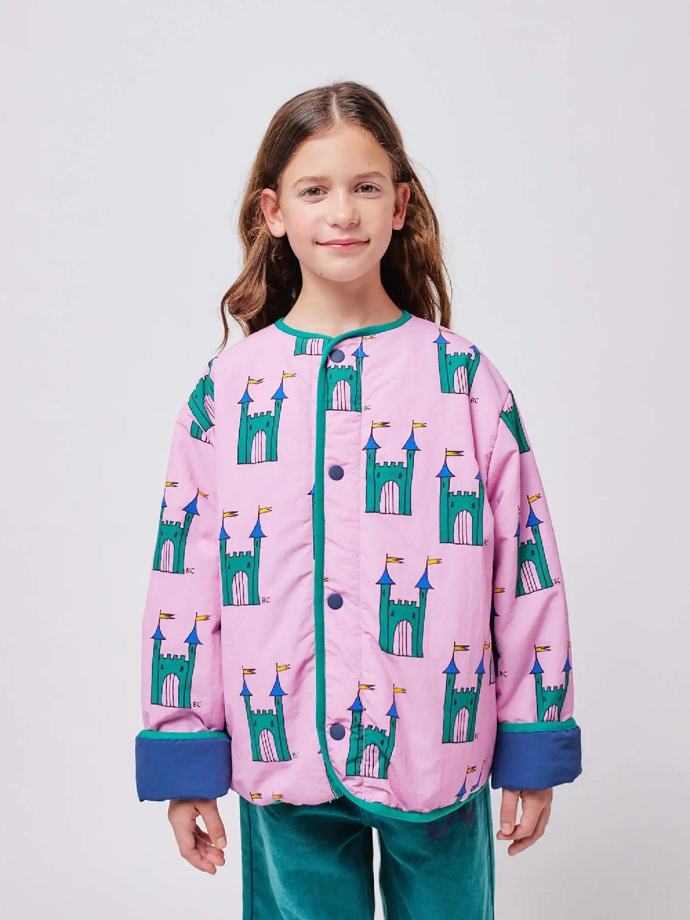Bobo choses Faraway Castle all over reversible jacket Outlet online