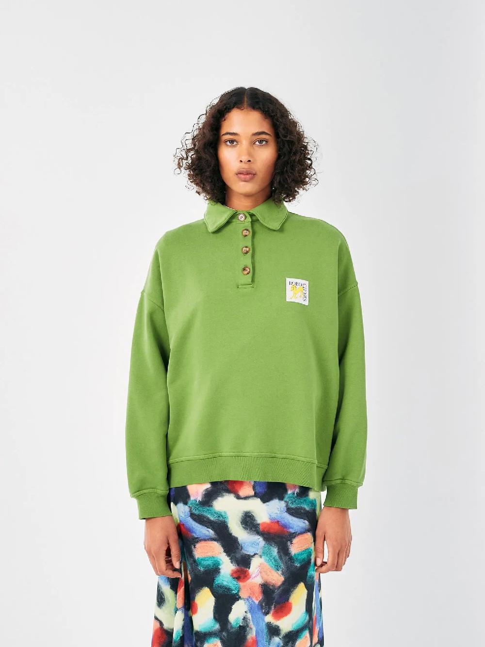 Bobo choses Wonder Horse patch polo sweatshirt Ofertas