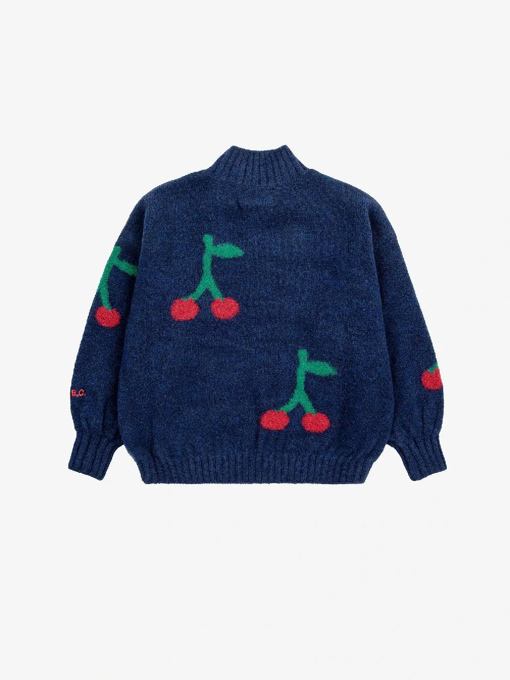 Bobo choses Bobo Cherry all over turtle neck jumper Gran oferta