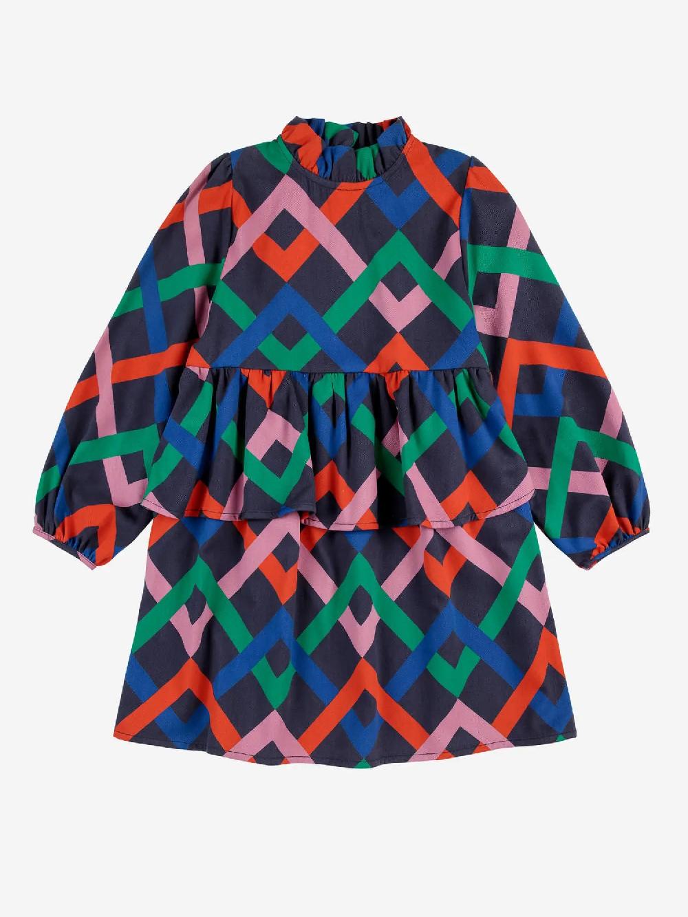 Bobo choses Multicolor Garland woven dress Grandes descuentos