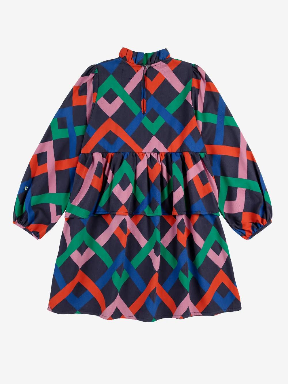 Bobo choses Multicolor Garland woven dress Grandes descuentos
