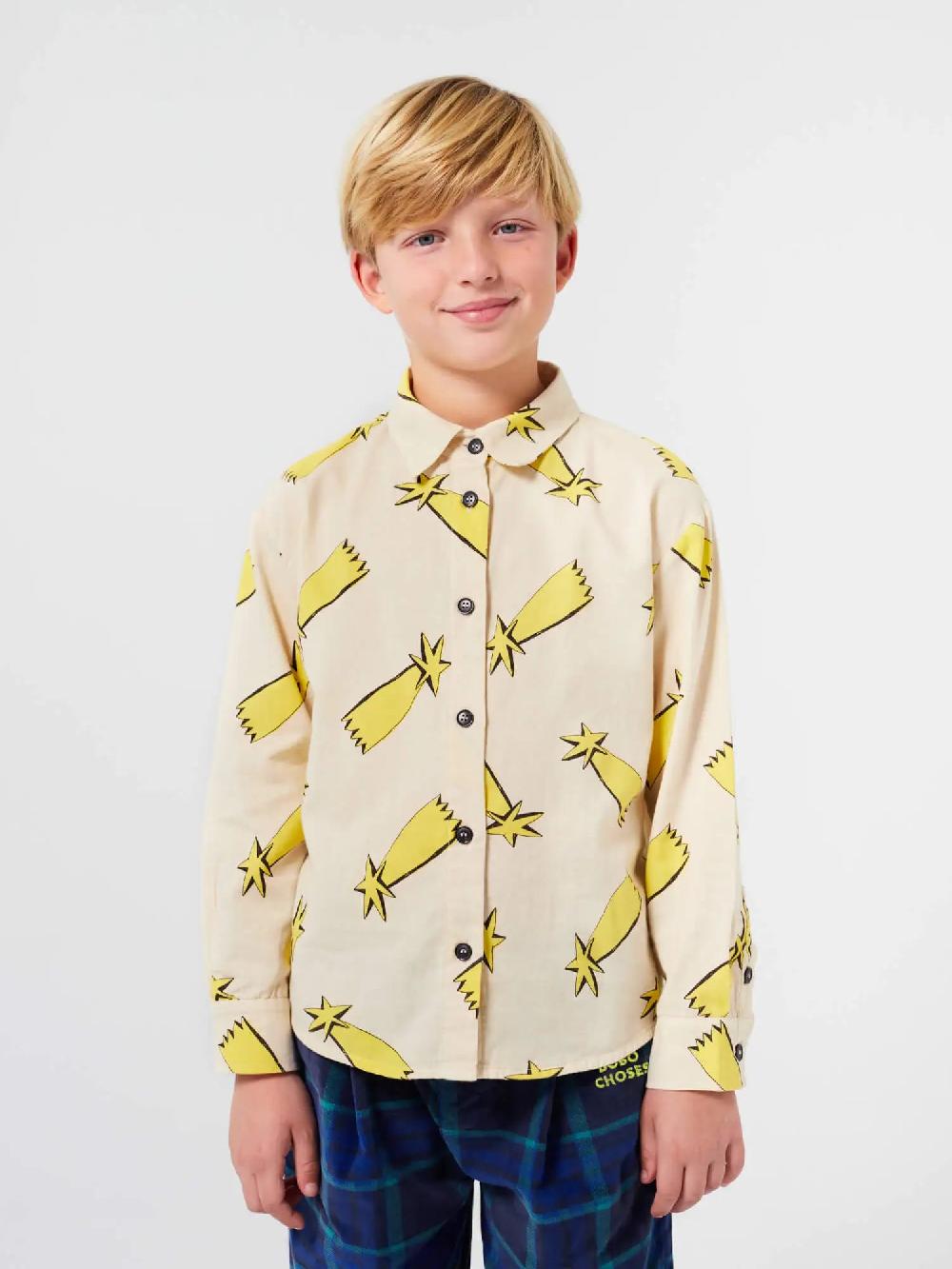 Bobo choses Shooting stars all over shirt Tienda de fábrica