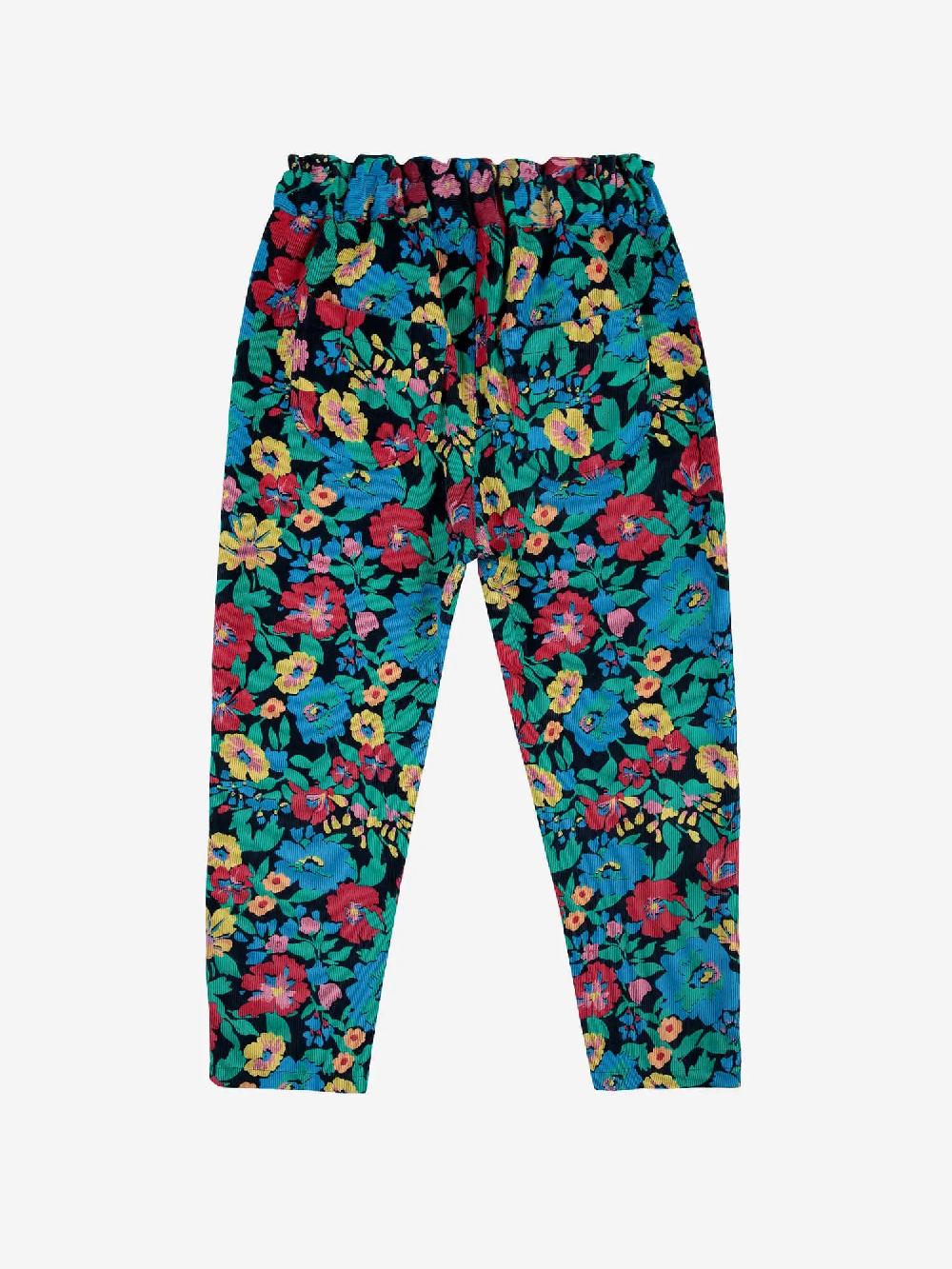 Bobo choses Flowers all over woven paperbag pants Precios de Black Friday